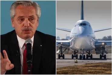 Alberto Fernández habló por primera vez del avión en Argentina: dijo que “no hubo irregularidad” y que la oposición “mostró una cosa que no es”