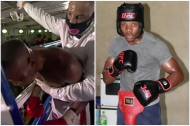 Murió el boxeador sudafricano que sufrió una hemorragia cerebral en pleno ring: Quedó desorientado y lanzaba golpes al aire (+Video)