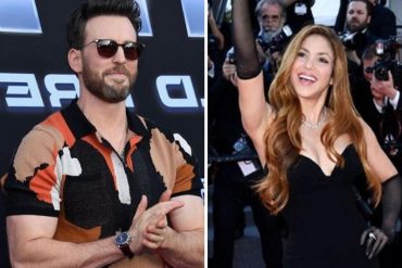 Chris Evans ni se había enterado de la novela que armaron en Latinoamérica con él y Shakira: pero admite que ella es “espectacular”