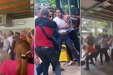 Guaidó sufrió grave agresión por parte de presuntos grupos adeptos al chavismo en Cojedes (+Video)