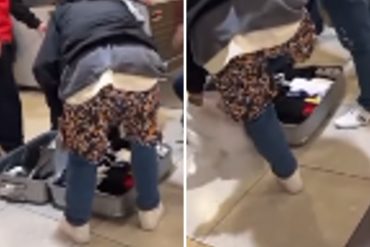 Un hombre se puso toda la ropa que tenía en la maleta para evitar pagar por equipaje extra en un aeropuerto y su acción fue viral (+Video)