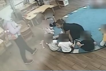 Dos maestras arrestadas en Georgia tras ser grabadas maltratando a niños de un preescolar: una es venezolana (+Video)