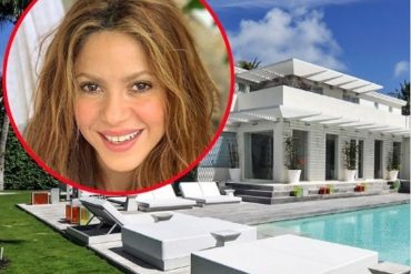 Así es la lujosa casa en Miami donde Shakira comenzaría a vivir con sus dos hijos: compartió en ella con Antonio de la Rúa y nunca logró venderla (+Detalles)