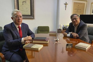 Álvaro Uribe y Gustavo Petro tuvieron una “provechosa y respetuosa” reunión durante casi tres horas: acordaron establecer un “canal de diálogo” (+Video)