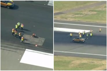 La ola de calor en Reino Unido derritió el asfalto de un aeropuerto: Las temperaturas superan los 40 grados centígrados (+Video)