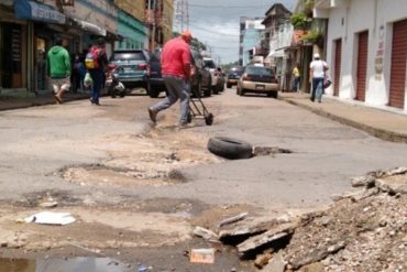 Así se ven las destruidas calles de Maturín ante descuido del régimen de Maduro (+Fotos)