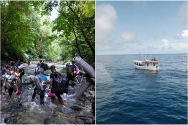 Migrantes ahora usan embarcaciones ilegales para evitar la selva del Darién