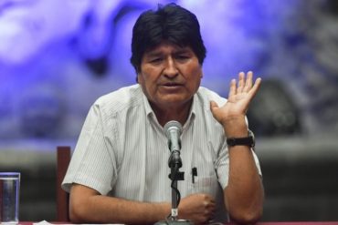 Por afectar a seguridad nacional y el orden interno: gobierno de Perú prohibió la entrada de Evo Morales a su país