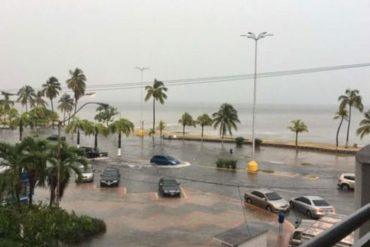 Unas 200 familias resultaron afectadas en Anzoátegui por fuertes lluvias y vientos que se acercaron a los 100 kilómetros por hora