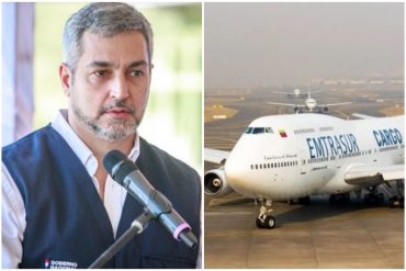 Mario Abdo Benítez reveló que cigarrillos que se encontraron en avión venezolano-iraní eran de la marca propiedad del expresidente Horacio Cartes: “Hay más cosas que se van a saber”