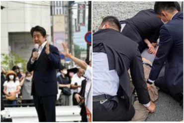 El impactante momento de la ejecución del magnicidio contra el exprimer ministro de Japón Shinzo Abe (+Imágenes sensibles)