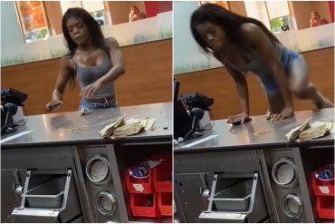 Mujer agredió a trabajadores de un Wendy’s porque estaba insatisfecha con su orden: mordió a uno y le lanzó un teléfono a otro (+Video)