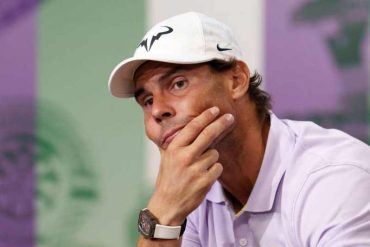 Rafael Nadal se retira de la semifinal de Wimbledon por lesión: «Estuve sufriendo un dolor en el abdomen y tengo un desgarro»