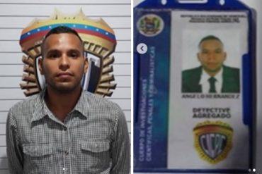 Detenido sujeto en Bolívar que se hacía pasar por Cicpc para extorsionar a comerciantes