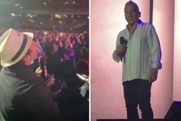 Ricardo Montaner quedó impresionado con este actor chileno que cantó igual a él en pleno concierto: “No tenía idea de esta sorpresa” (+Videos)