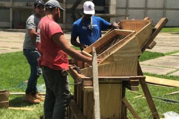 Comisión chavista que efectúa reparaciones en la UCV pretende levantar monumento a Jorge Rodríguez padre sin autorización