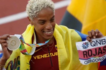 Yulimar Rojas reconquista el oro en el Campeonato Mundial de Atletismo con una marca de 15,47 metros (+Video)