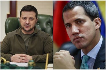 Gobierno interino de Venezuela expresó su “respaldo absoluto” a Zelensky y reconoció la resistencia de los ucranianos a cuatro meses de la deleznable invasión rusa