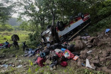 Repatriaron los cuerpos de venezolanos fallecidos en accidente vial de Nicaragua