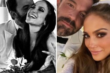 “Lo hicimos, el amor es hermoso”: JLO y Ben Affleck se casaron en secreto en Las Vegas: difunden las primeras imágenes