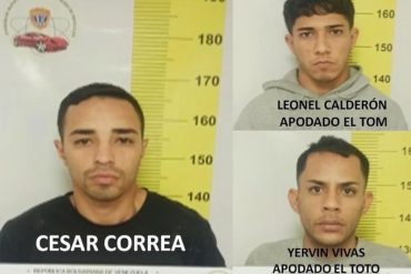 Cicpc desmanteló banda «El terror de los Delivery» en Caracas: la lideraba un efectivo de la PNB