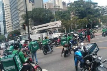 En Chacao la alcaldía le pondrá el ojo a las infracciones de los motorizados que hacen delivery