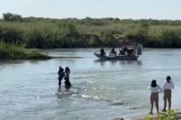 Patrulla fronteriza impidió el paso a EEUU a tres mujeres venezolanas que intentaban cruzar el Río Bravo junto a un niño (+Video)