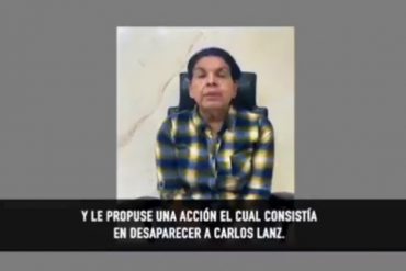 «Le propuse a un delincuente confeso desaparecerlo»: Saab difunde la supuesta confesión de la esposa de Carlos Lanz (+Video) «Le propuse a un delincuente confeso desaparecerlo»: Saab difunde la supuesta confesión de la esposa de Carlos Lanz (+Video)