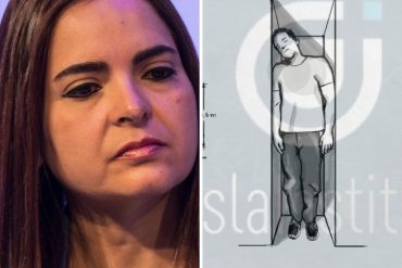 Tamara Sujú describió cómo estarían siendo torturados los presos políticos en Venezuela: “la caja de muñecas”, una especie de ducto donde la víctima no puede moverse (+Foto)