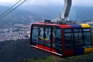 Falleció rescatista tras caer de 10 metros de altura en el Teleférico de Mérida