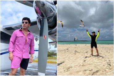 Tito el Bambino se fue de paseo a Los Roques luego de participar en un evento en Margarita: “Llegando a un lugar mágico” (+Video)