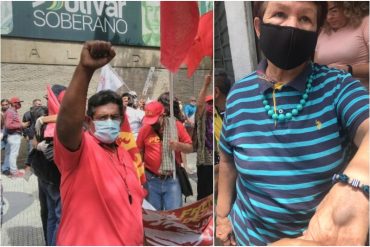 Denuncian que el Sebin detuvo arbitrariamente al dirigente sindical Ángel Castillo tras participar en la protesta de trabajadores en Caracas