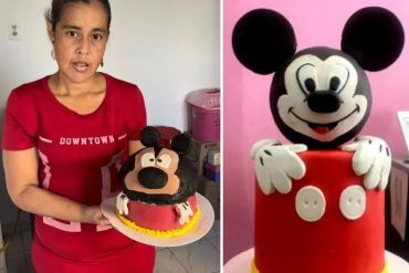 Murió la repostera que se hizo viral por una torta de Mickey Mouse