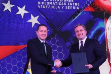 Canciller de Serbia llegó a Venezuela para profundizar cooperación bilateral