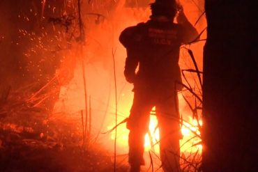 Venezuela envía a 40 bomberos más para combatir los incendios forestales en Bolivia