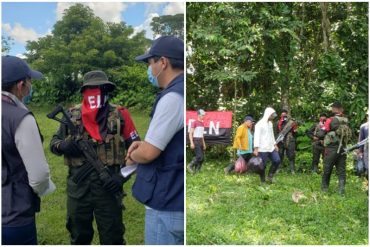 Ejército de Liberación Nacional dejó en libertad a nueve personas que tenía secuestradas en Colombia desde hace un mes (+Video y fotos)