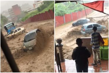 Habitantes de El Junquito y La Yaguara afectados por las fuertes lluvias (+Foto +Videos)