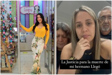 “Celebraban después de matar a mi hermano”: lo que dijo la familiar del deportista arrollado fatalmente en Zulia (una “influencer” y su esposo implicados)