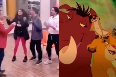 Maestro de ‘La Academia’, que es la voz original de Timón en el Rey León, cantó “Hakuna matata” (+Video)