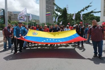 Chavismo marchó este #9Ago para exigir a Argentina que devuelva el avión venezolano-iraní