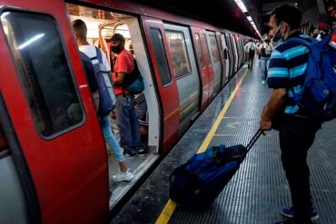 Usuarios del Metro de Caracas denuncian hasta 15 robos diarios en el sistema subterráneo