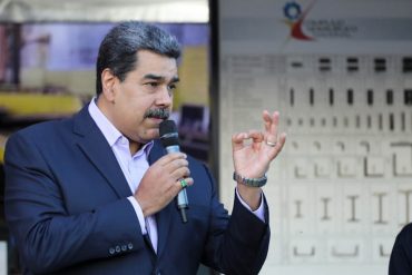 Maduro respondió a la firme advertencia de Estados Unidos de incrementar sanciones: “Sus amenazas se pierden en el fondo del mar” (+Video)