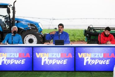 Maduro aseguró que empresarios de Uruguay, Argentina, Brasil y de países árabes han llegado a Venezuela para invertir en la producción agrícola (+Video)