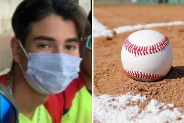 Promesa del béisbol tachirense perdió la vida tras recibir un pelotazo durante juego (+Video sensible)