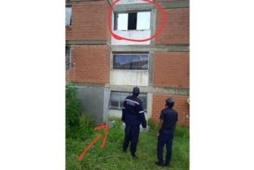 Tres niños heridos tras desprenderse la reja tipo pecho de paloma de la ventana de un apartamento en Miranda