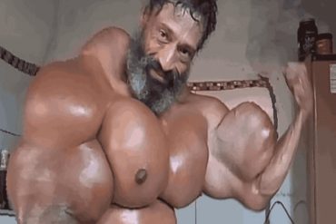 Murió a los 55 años el “Hulk brasileño”, el culturista que se inyectó aceite para hacer crecer sus músculos