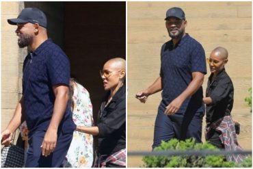 Captan a Will Smith junto a su esposa Jada por primera vez desde el polémico episodio de la cachetada en los Premios Oscar (+Video)