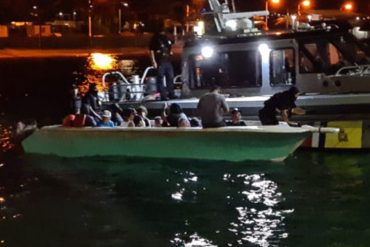 Guardia Costera de Aruba interceptó una embarcación con 22 personas procedentes de Venezuela