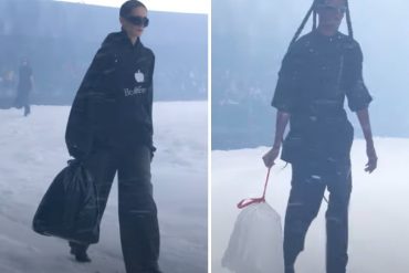 Balenciaga lo volvió a hacer: lanzó colección de «bolsas de basura» y cada una cuesta alrededor de 1.800 dólares: provocó ola de críticas