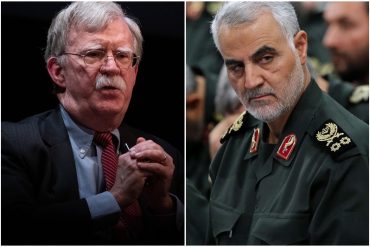 EEUU acusa a la Guardia Revolucionaria iraní de intentar asesinar a John Bolton para vengarse de la muerte del general Soleimani